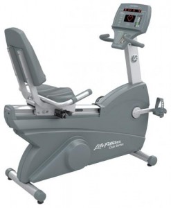 Life Fitness Integrity Series Recumbent Lifecycle Exercise Bike